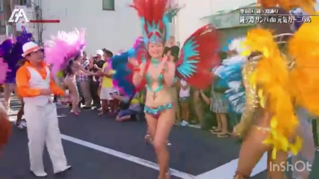 【ダンス】美少女のサンバポロリ瞬間